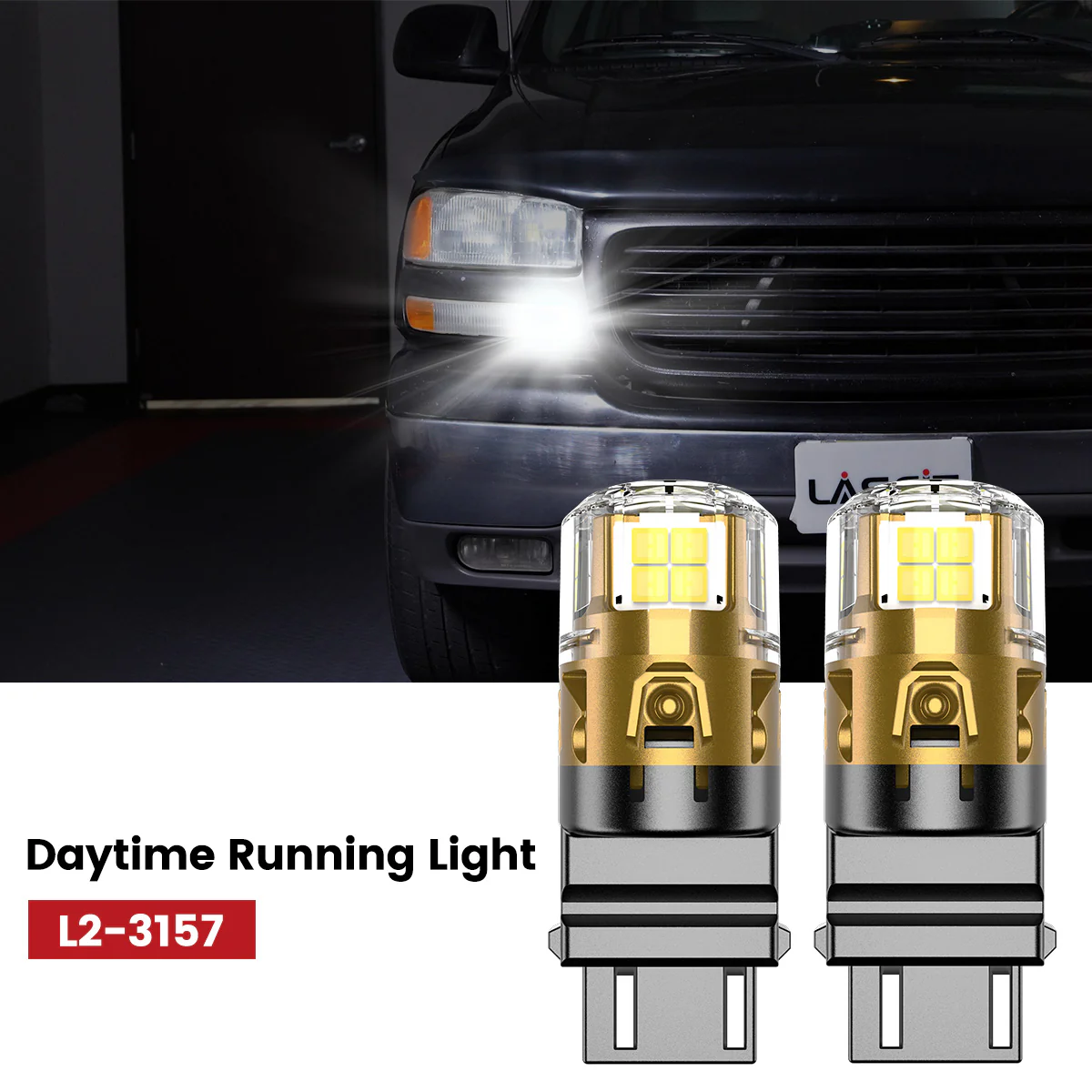 Fit for 2000-2006 GMC Yukon/ Yukon XL The Brightest LED Bulbs Upgrade - Image 34