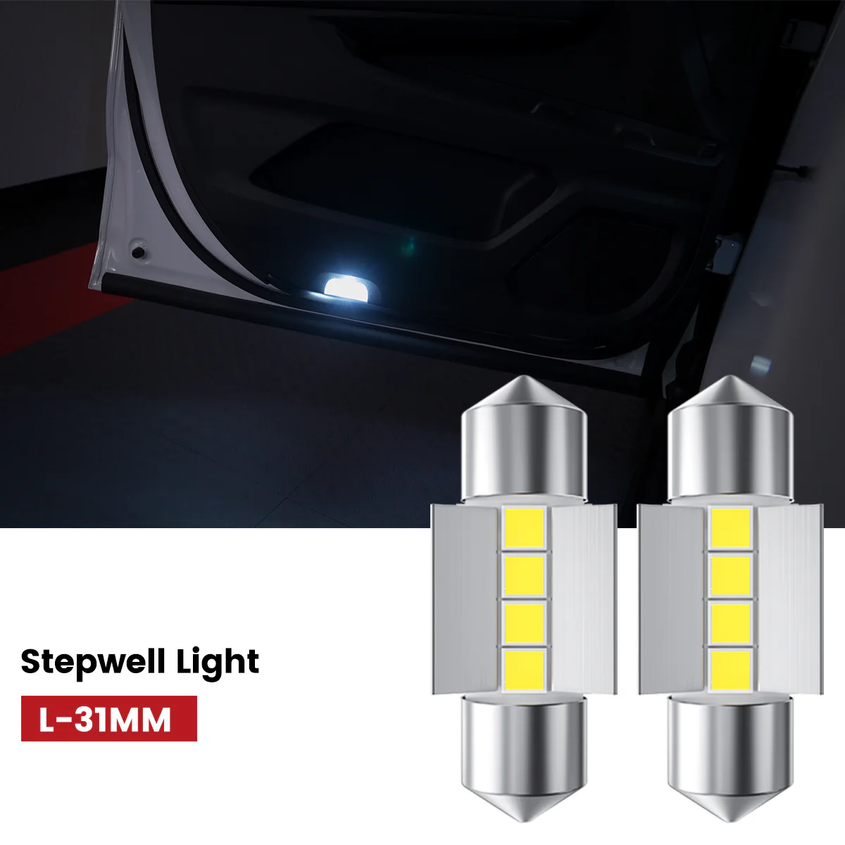 Fit for 2001-2015 Toyota Tacoma The Brightest LED Bulbs Upgrade | Tested and Verified - Image 45