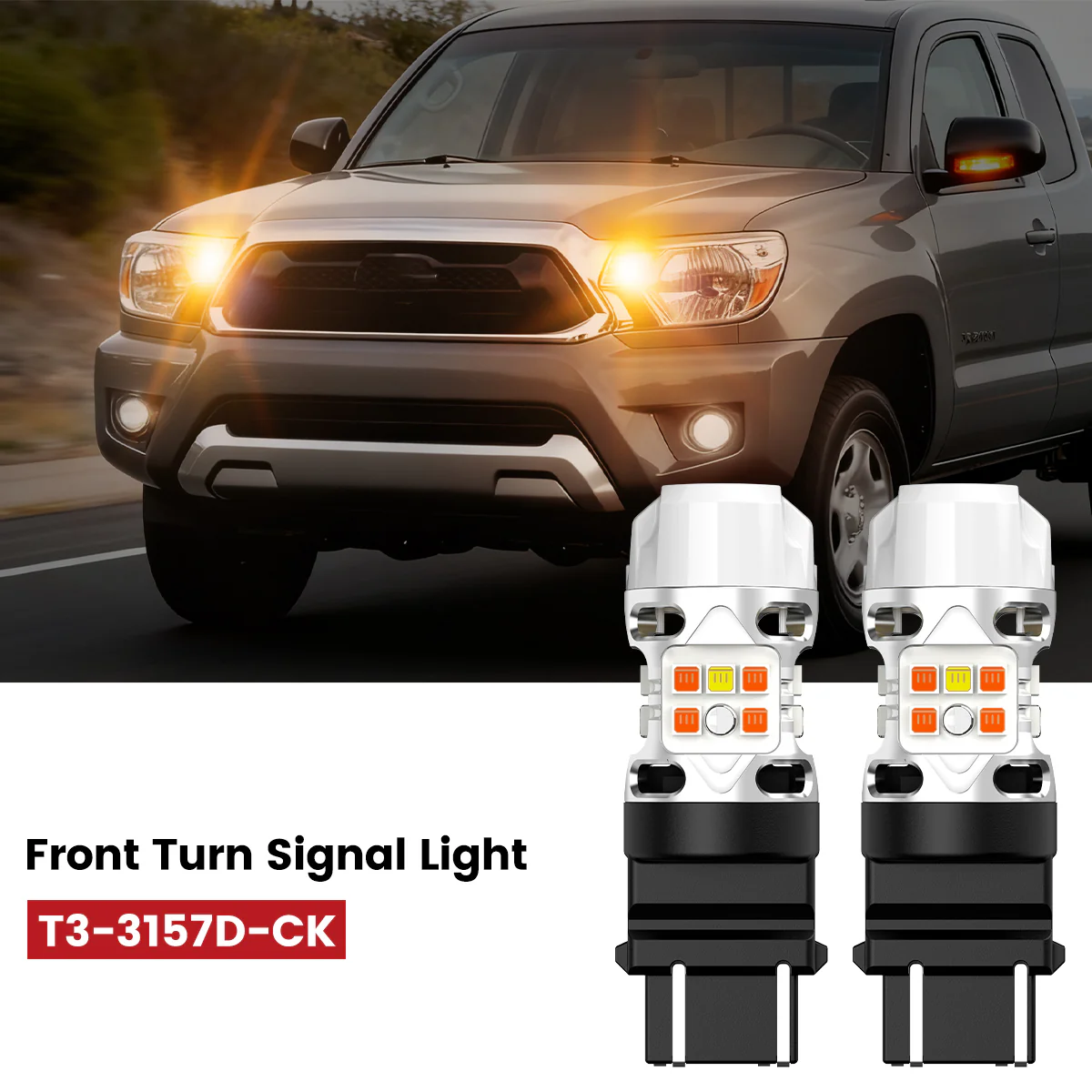 Fit for 2001-2015 Toyota Tacoma The Brightest LED Bulbs Upgrade | Tested and Verified - Image 73