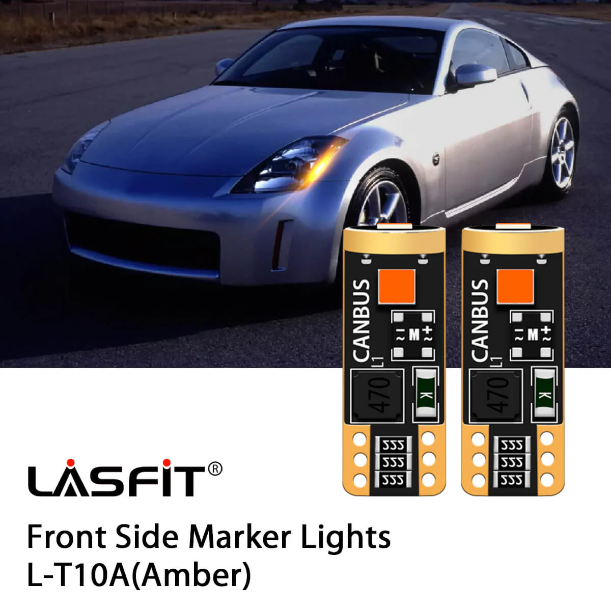 Fit for 2003-2005 Nissan 350Z Coupe LED Bulbs D2S Exterior Interior Lights - Image 32