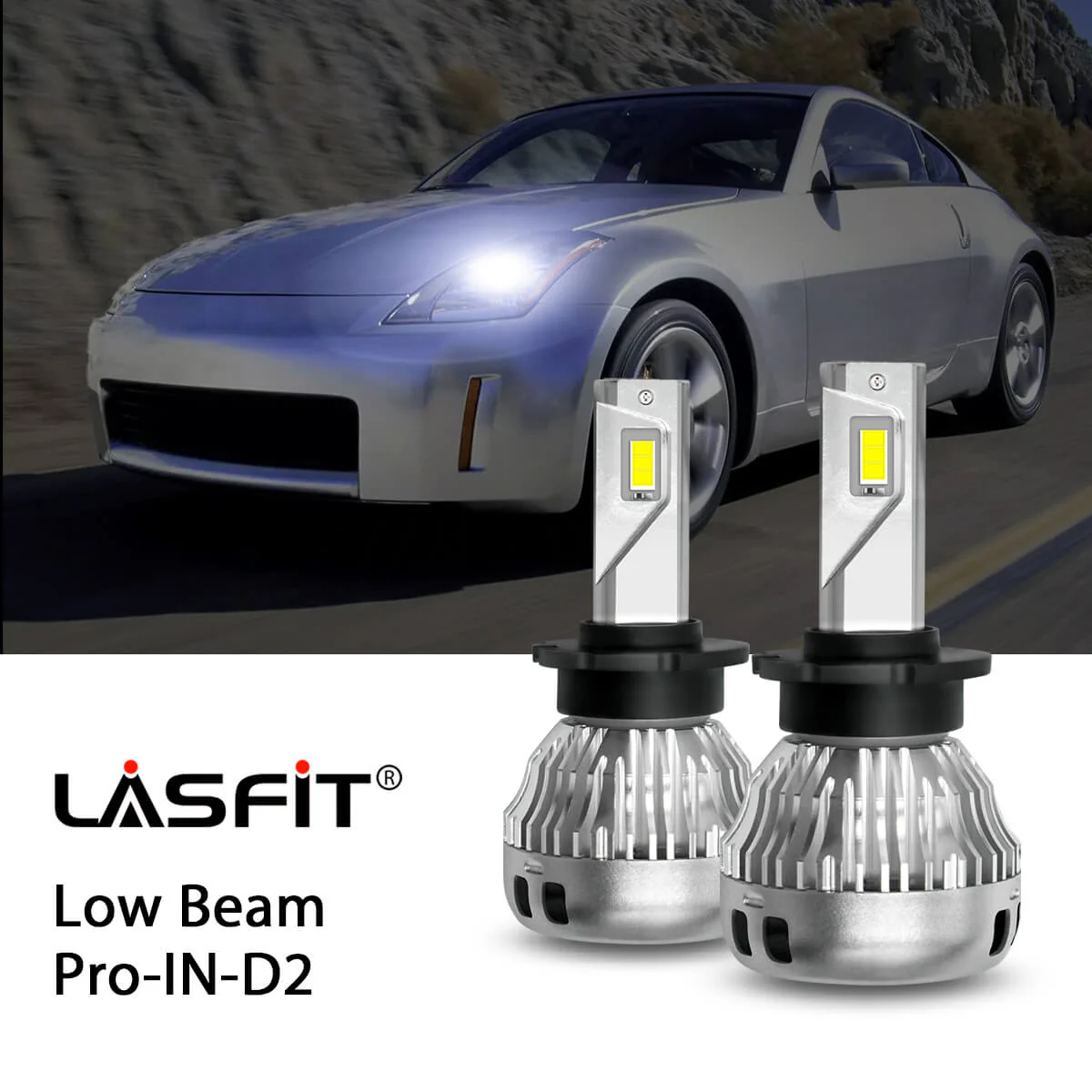 Fit for 2003-2005 Nissan 350Z Coupe LED Bulbs D2S Exterior Interior Lights - Image 4