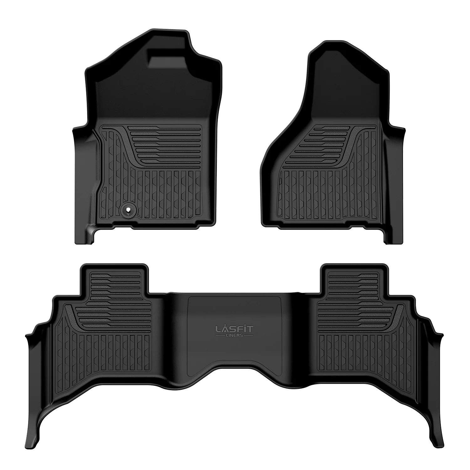Fit for 2003-2009 RAM 2500 3500 Quad Cab Floor Mats, Fit Carpet Flooring, Not Fit have 4X4 Shifter - Image 9