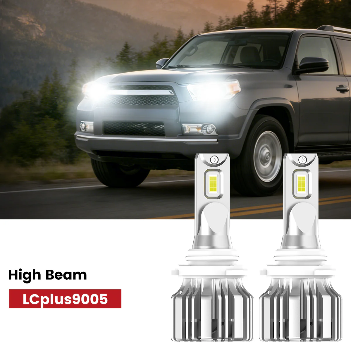 Fit for 2006-2013 Toyota 4Runner LED Bulbs Upgrade - Image 53