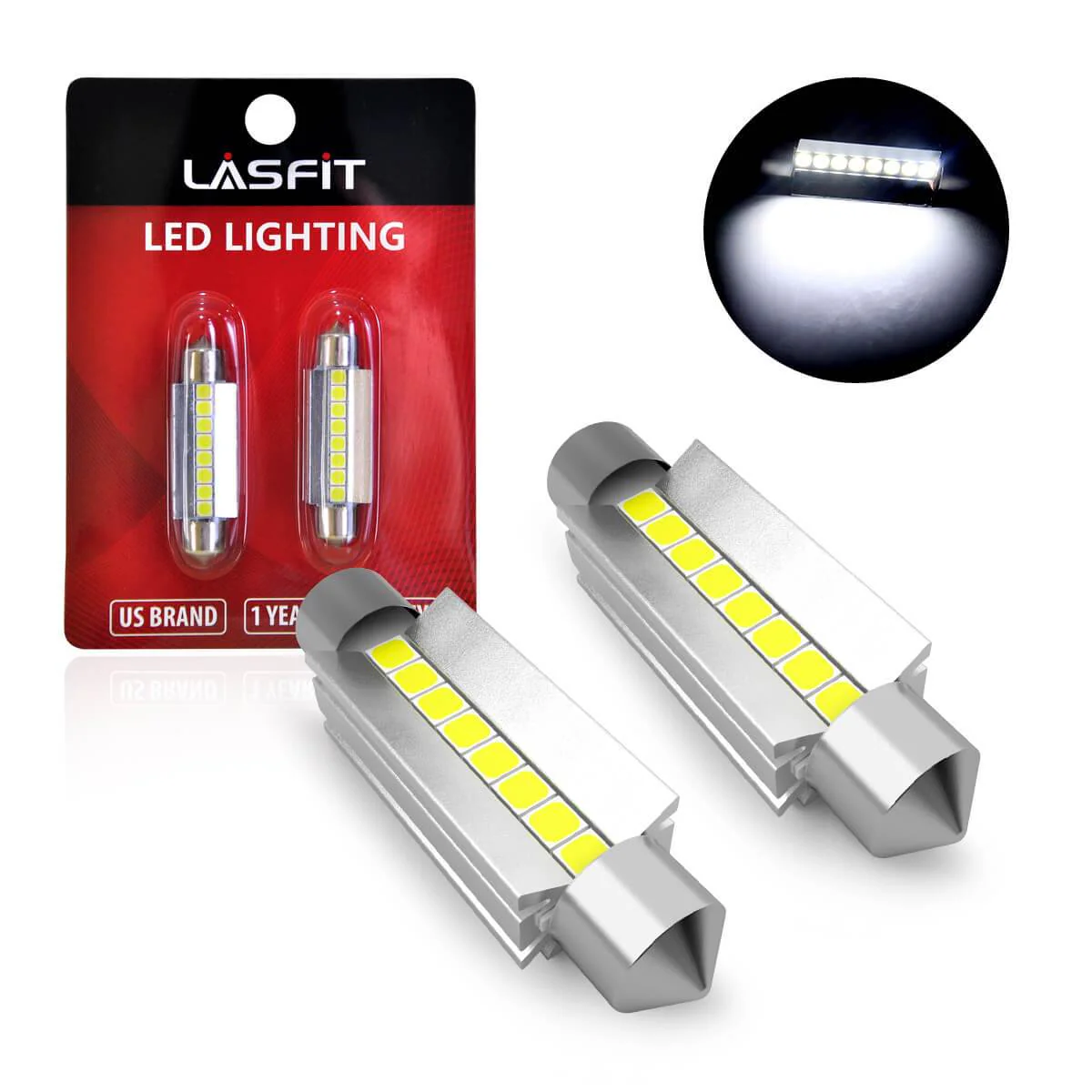 Fit for 2005-2009 Ford Mustang H13 LED Bulbs Exterior Interior Lights - Image 31