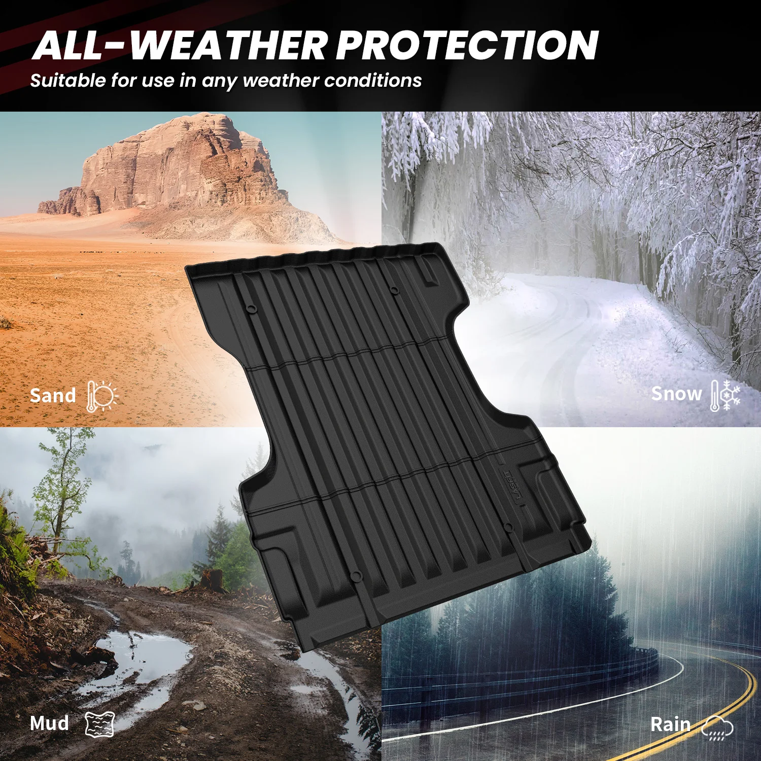 Fit for 2005-2021 Nissan Frontier Truck Bed Mat - Image 17