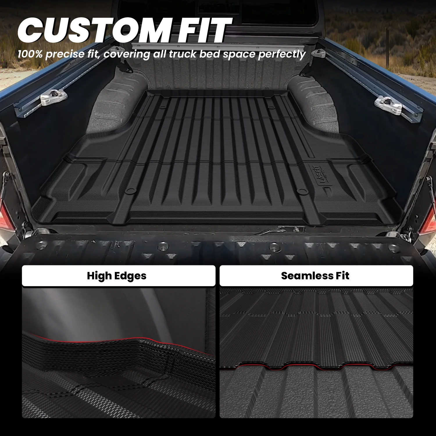 Fit for 2005-2021 Nissan Frontier Truck Bed Mat - Image 4