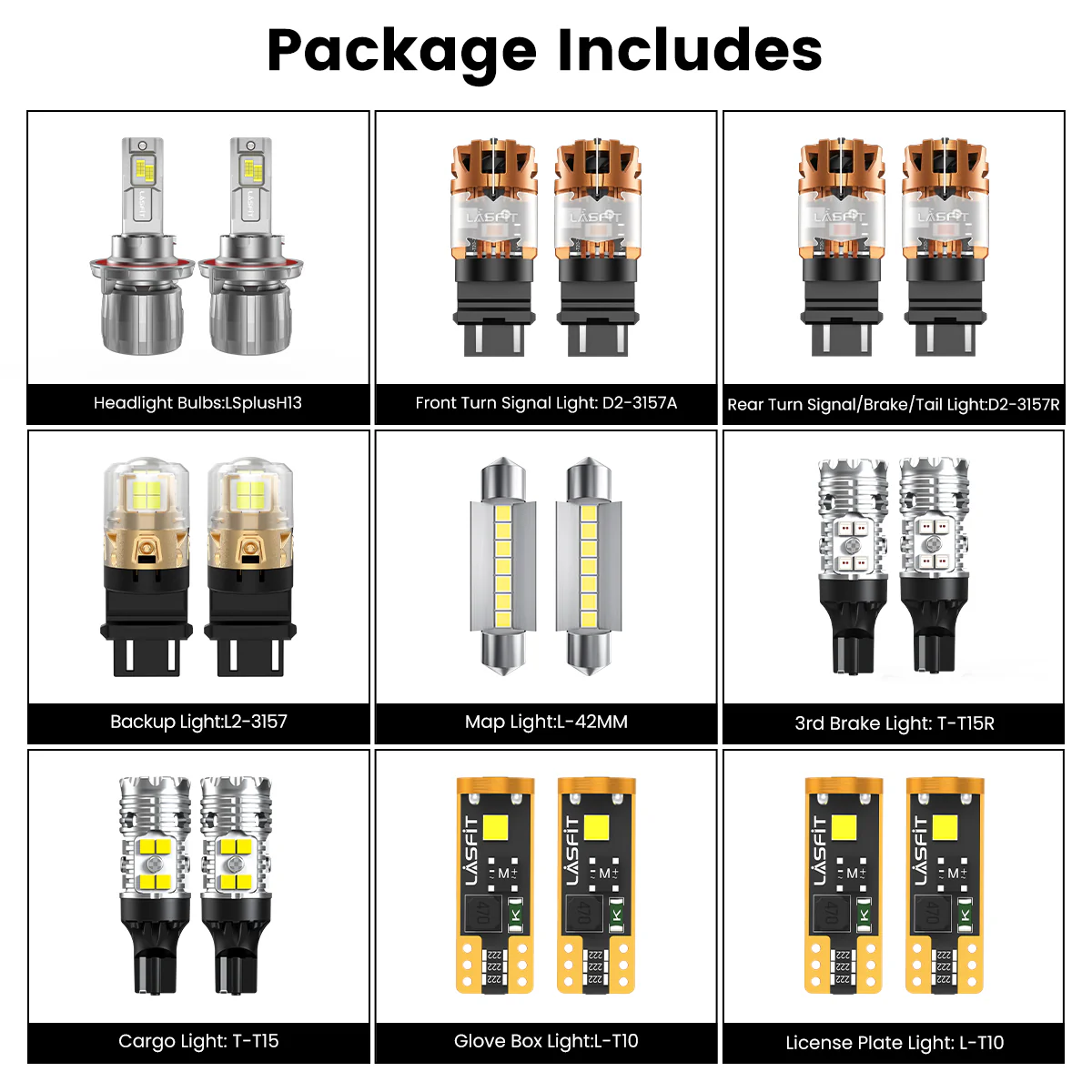 Fit for 2006-2009 Ram 2500/3500 The Brightest LED Bulbs Upgrade - Image 16