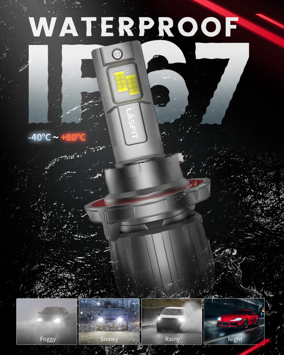 Fit for 2020-2025 Jeep Gladiator The Brightest LED Bulbs Upgrade | Tested and Verified - Image 5