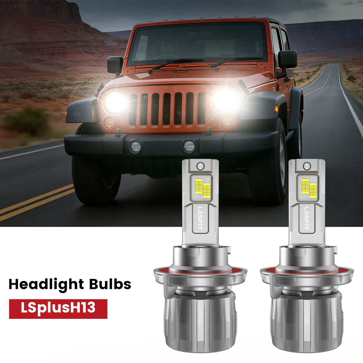 Fit for 2007-2009 Jeep Wrangler The Brightest LED Bulbs Upgrade - Image 14
