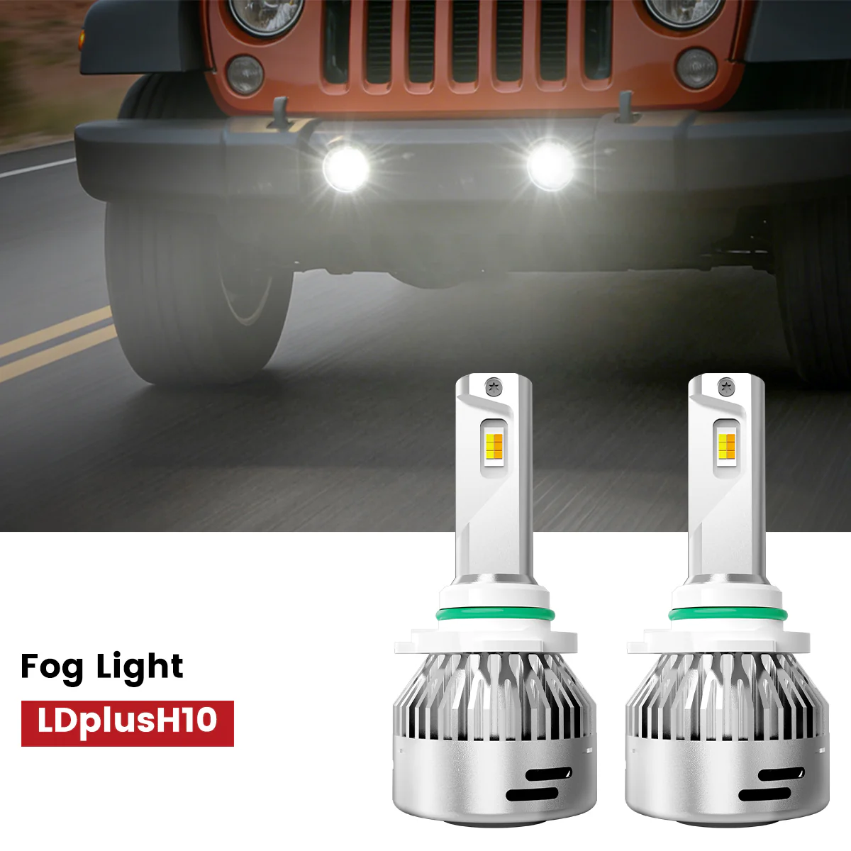 Fit for 2007-2009 Jeep Wrangler The Brightest LED Bulbs Upgrade - Image 51