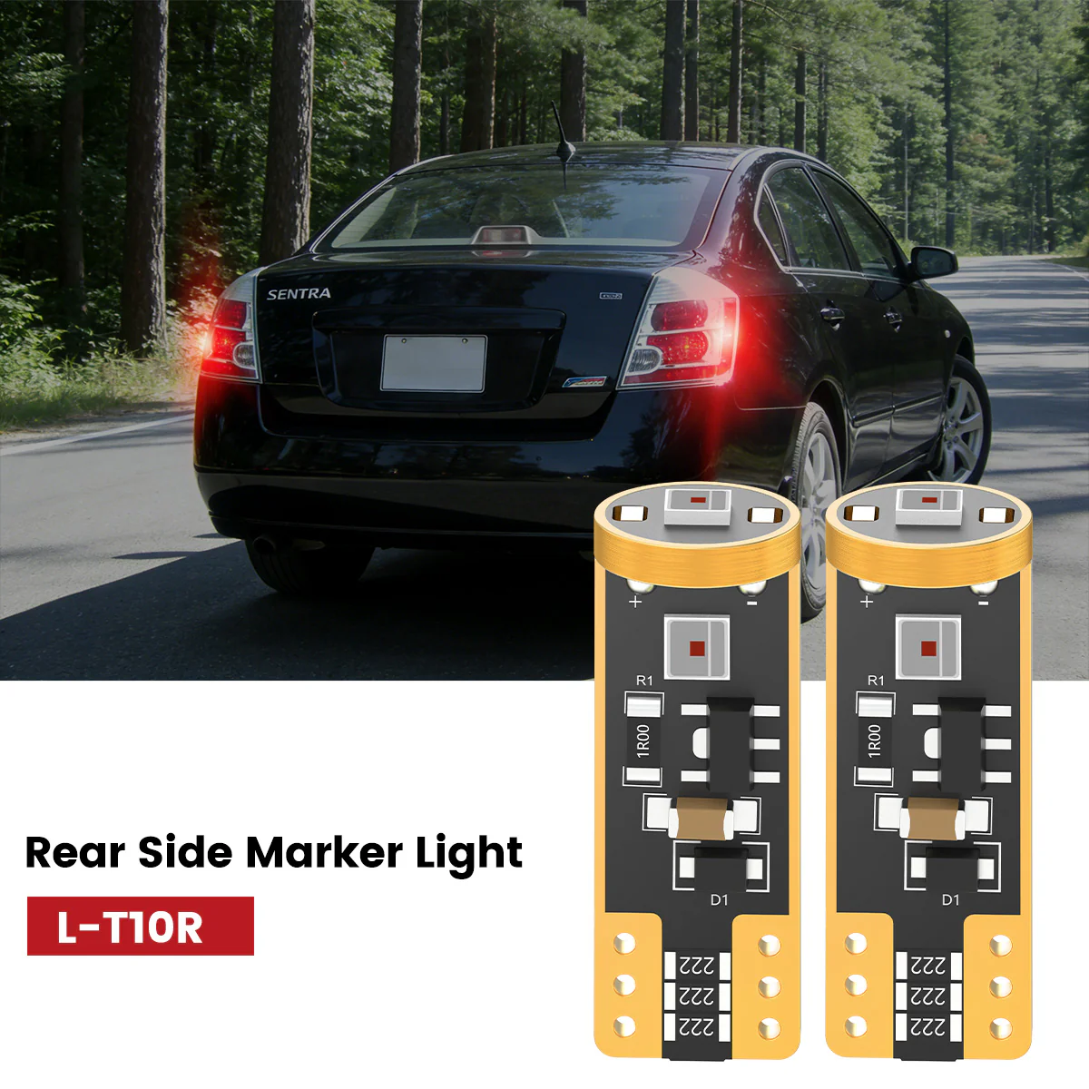 Fit for 2007-2009 Nissan Sentra The Brightest LED Bulbs Upgrade - Image 39