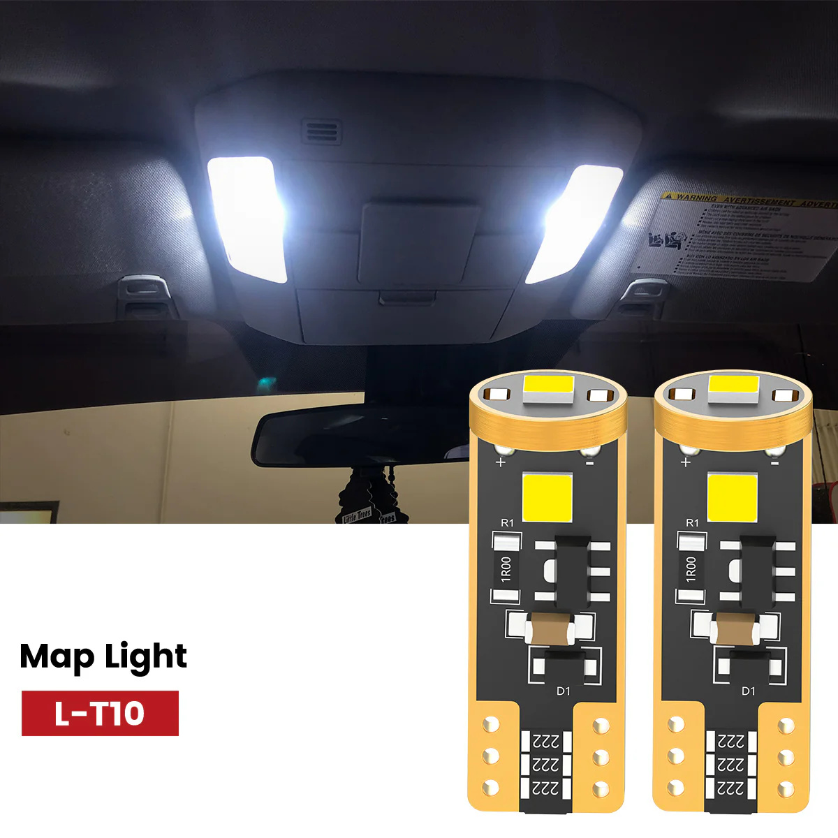 Fit for 2007-2013 Toyota Tundra LED Bulbs Upgrade - Image 35