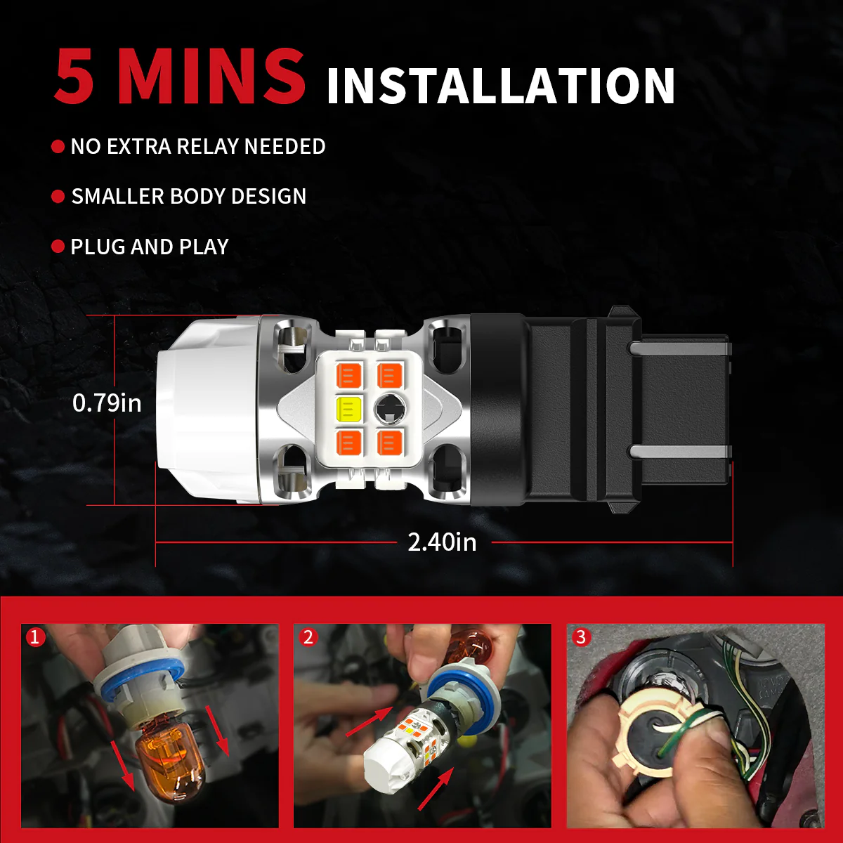 Fit for 2004-2008 Ford F-150 The Brightest LED Bulbs Upgrade - Image 31