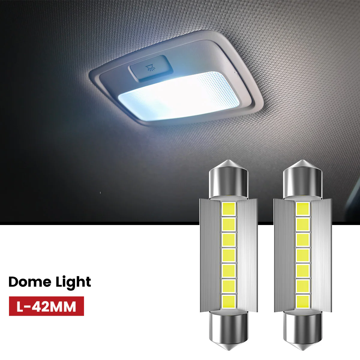 Fit for 2007-2014 GMC Sierra 2500HD 3500HD The Brightest LED Bulbs Upgrade - Image 53