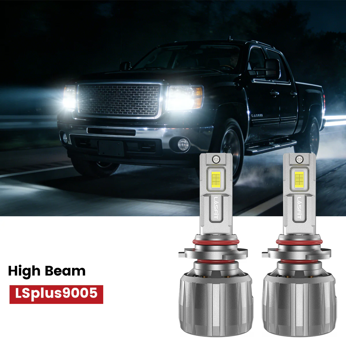 Fit for 2007-2014 GMC Sierra 2500HD 3500HD The Brightest LED Bulbs Upgrade - Image 9