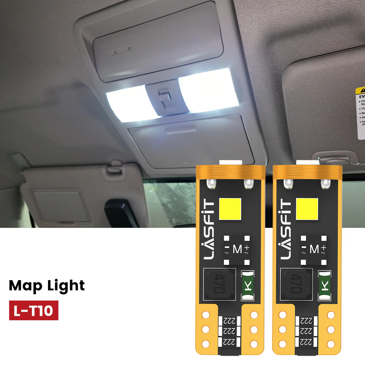 Fit for 2007-2014 Honda CR-V LED Bulbs Upgrade - Image 36