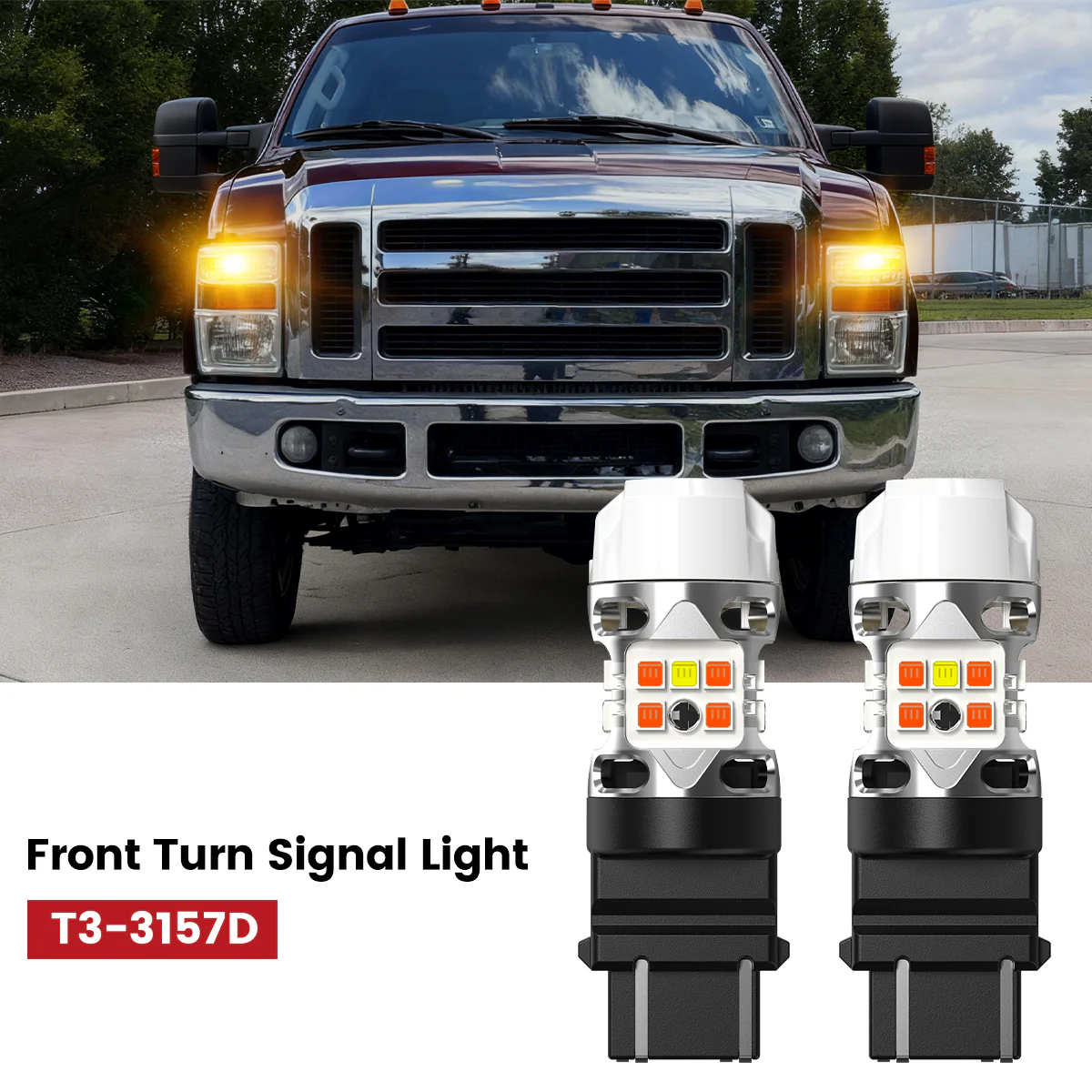 Fit for 2008-2010 Ford F-250 F-350 Super Duty The Brightest LED Bulbs Upgrade | Tested and Verified - Image 23