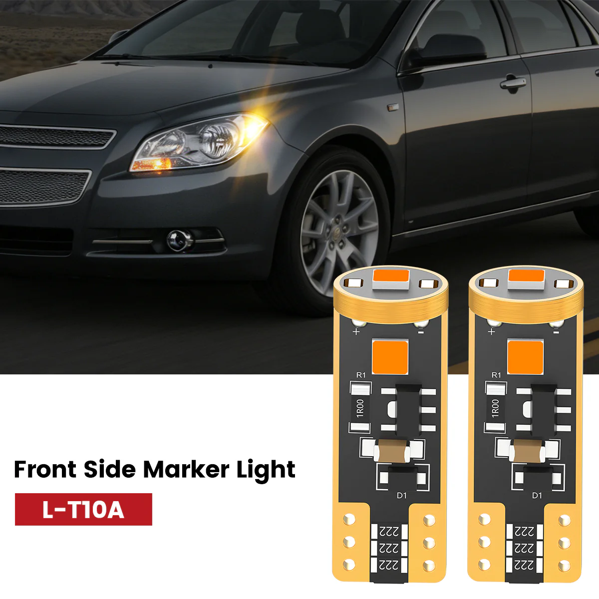 Fit for 2008-2012 Chevrolet Malibu The Brightest LED Bulbs Upgrade - Image 32