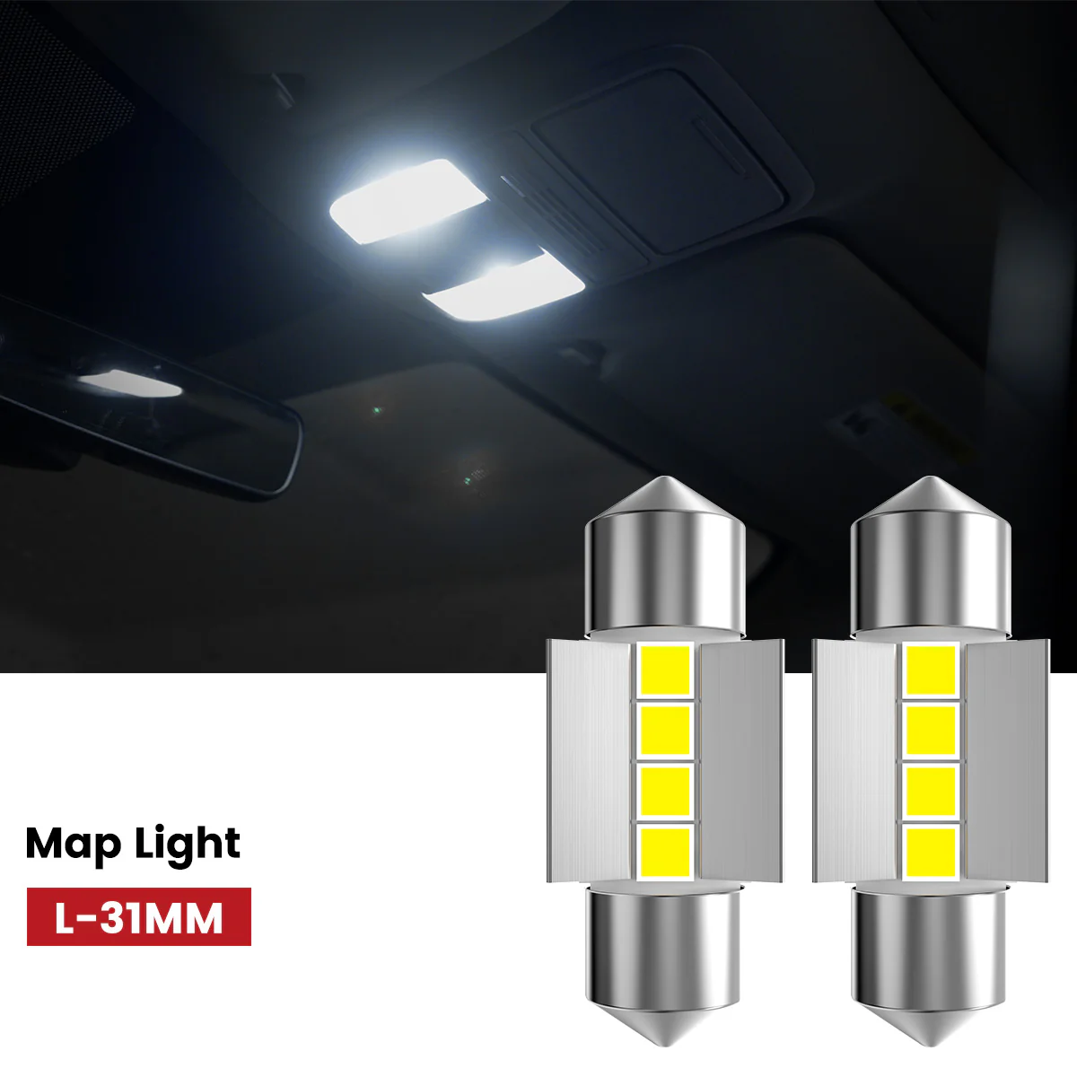 Fit for 2008-2012 Honda Accord LED Bulbs Upgrade - Image 39