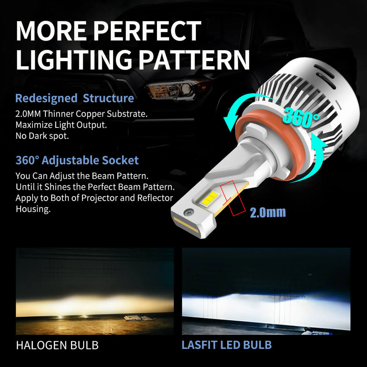 Fit for 2007-2013 Chevrolet Silverado 1500 LED Bulbs Upgrade | Tested and Verified - Image 14