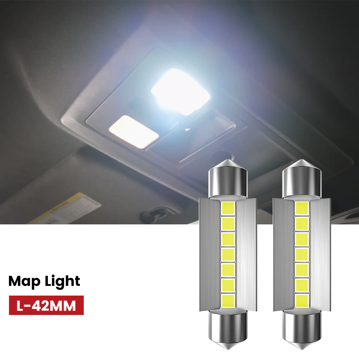 Fit for 2007-2013 GMC Sierra 1500 The Brightest LED Bulbs Upgrade | Tested and Verified - Image 23