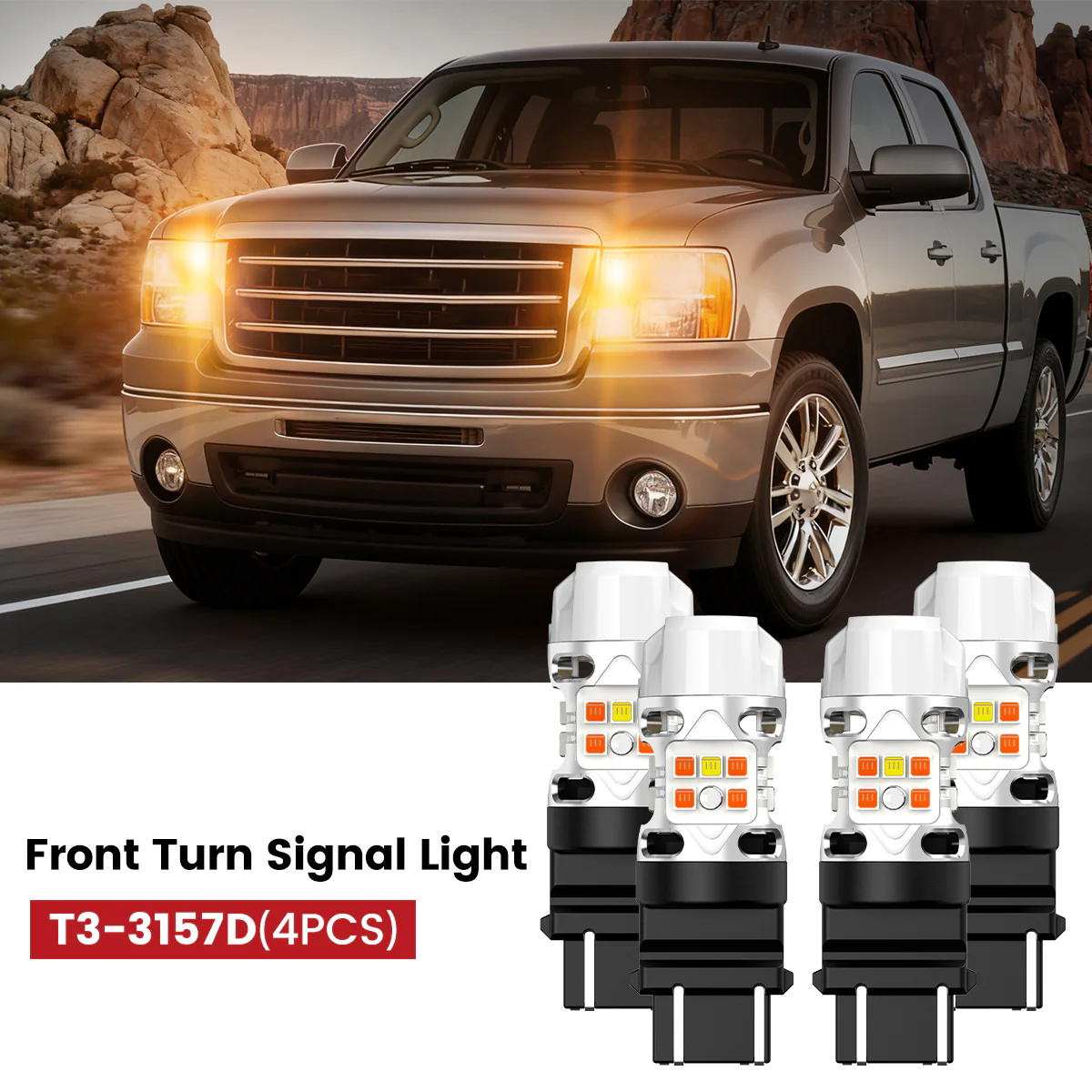 Fit for 2007-2013 GMC Sierra 1500 The Brightest LED Bulbs Upgrade | Tested and Verified - Image 40