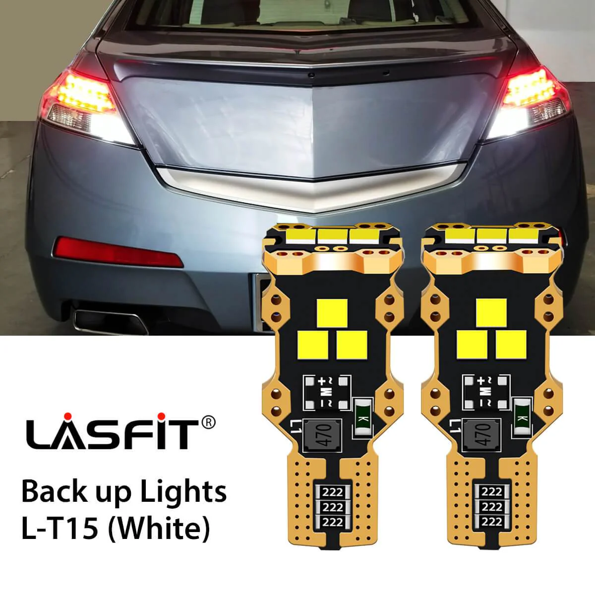 Fit for 2009-2011 Acura TL LED Bulbs Headlight Fog Exterior Interior Lights - Image 24