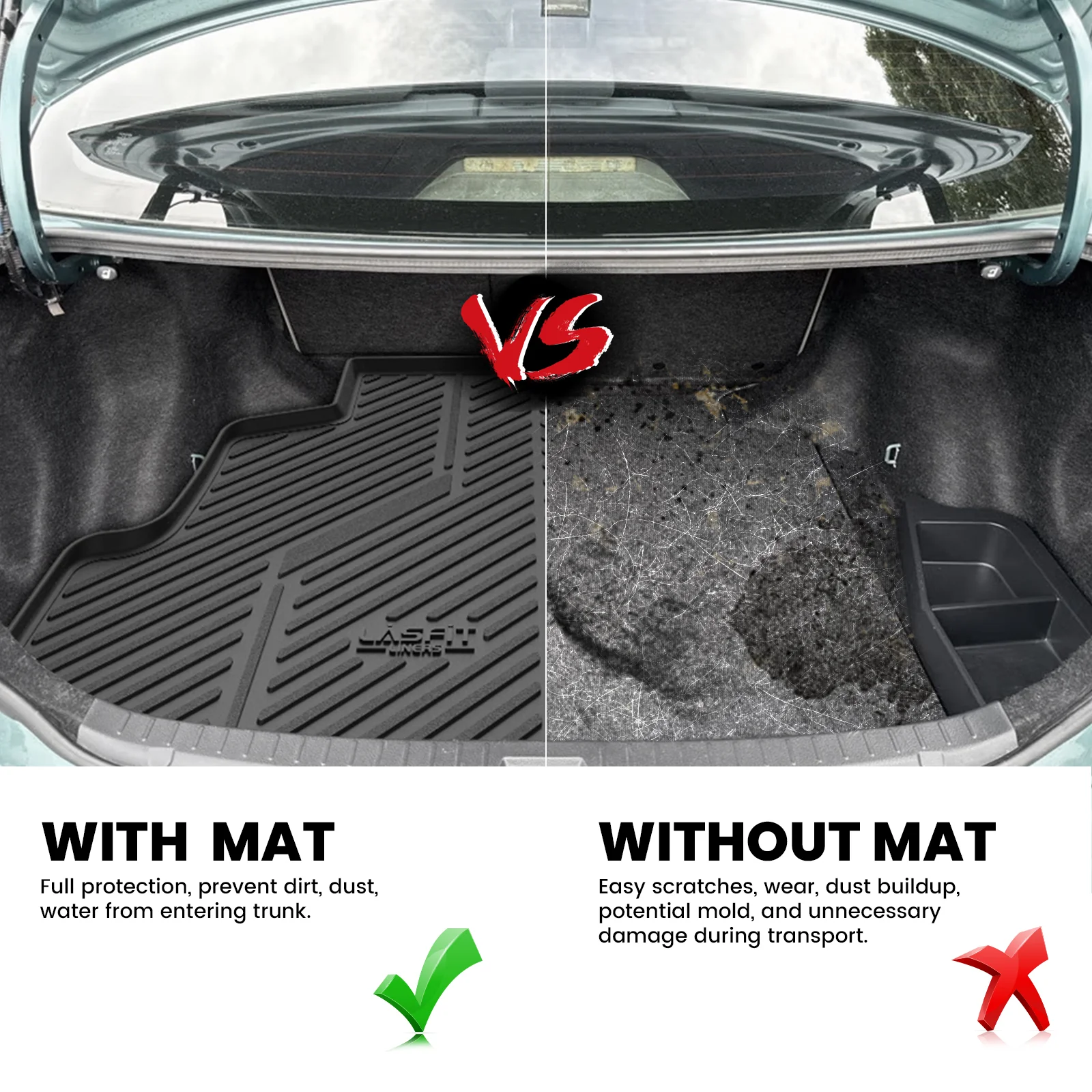 Fit for 2009-2013 Toyota Corolla Floor Mats or Cargo Mat - Image 12