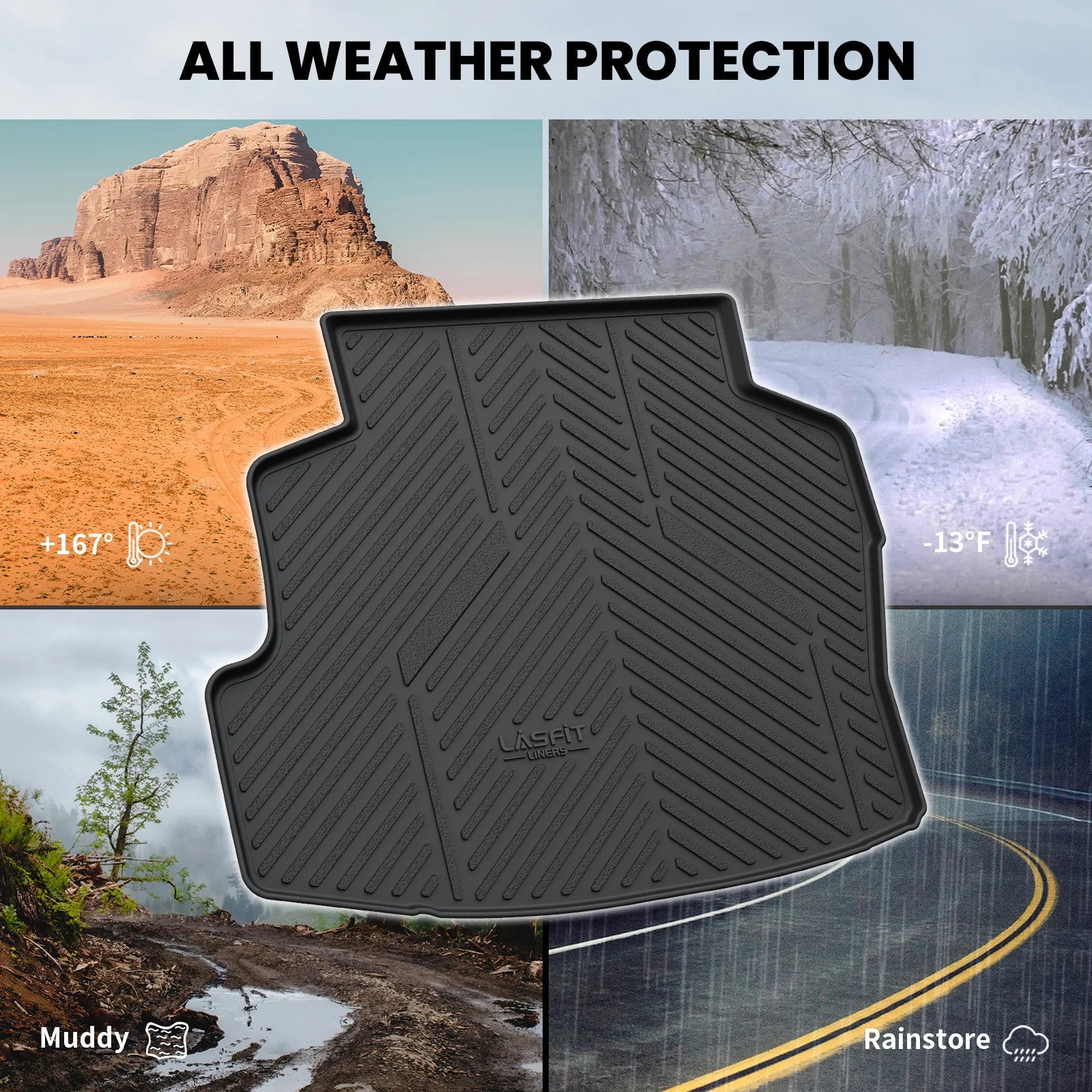 Fit for 2009-2013 Toyota Corolla Floor Mats or Cargo Mat - Image 14