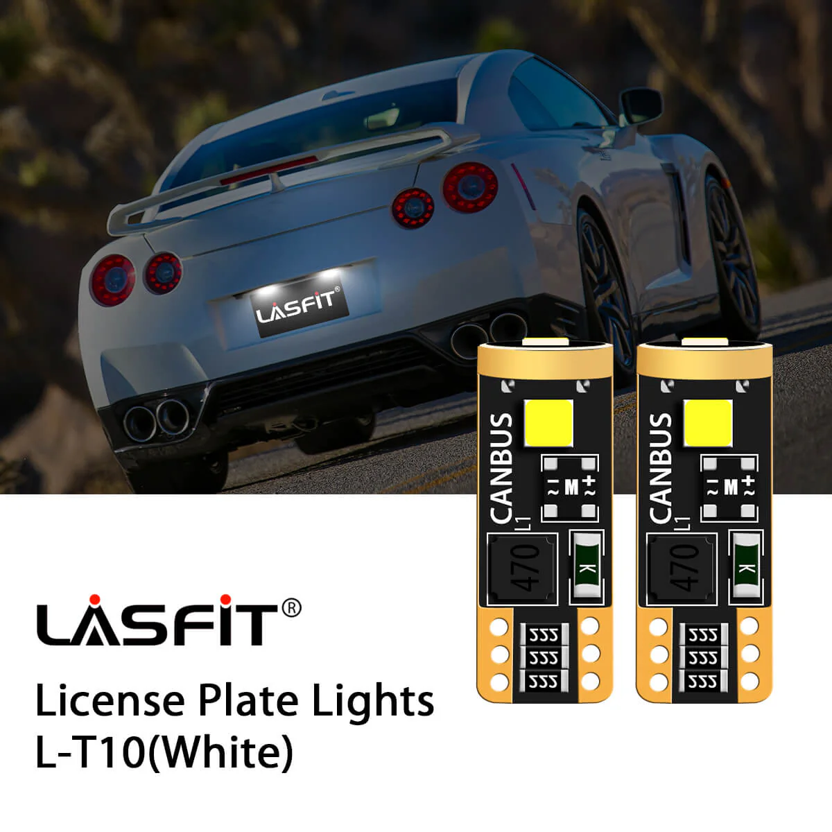 Fit for 2009-2014 Nissan GTR D2S D2R HID to LED Bulbs Conversion Kit Exterior Interior Lights - Image 27