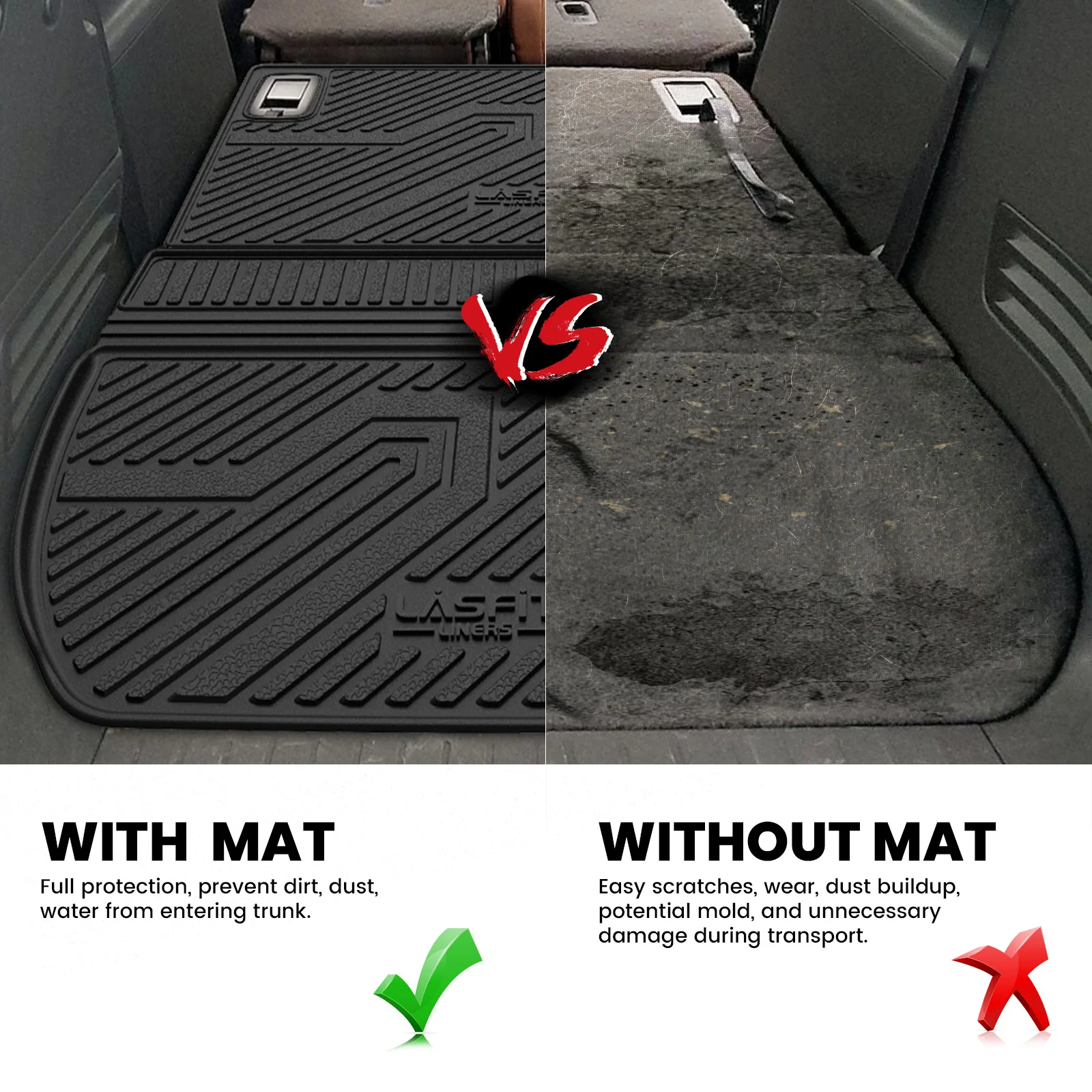 Fit for 2009-2017 Chevrolet Traverse Floor Mats or Seatback & Cargo Mats - Image 12