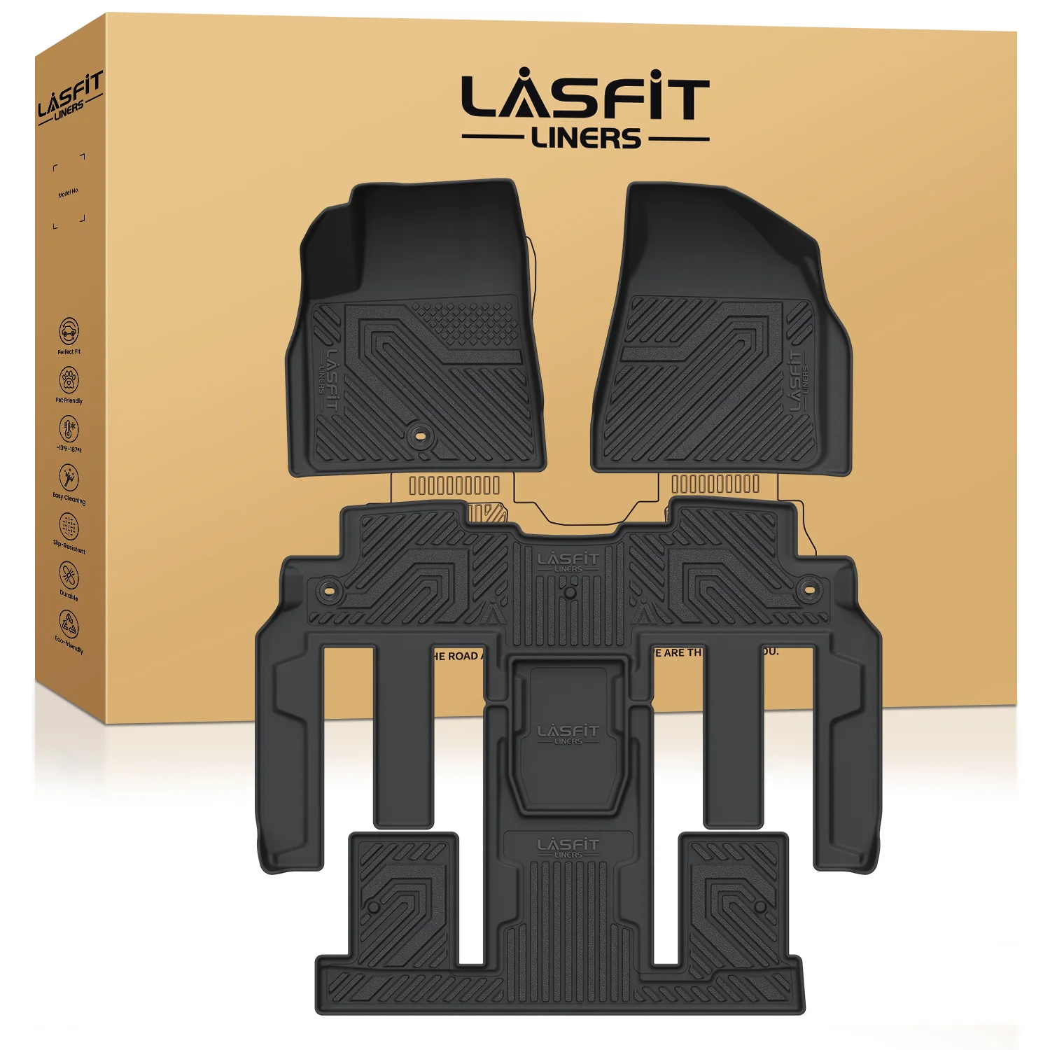 Fit for 2009-2017 Chevrolet Traverse Floor Mats or Seatback & Cargo Mats - Image 9