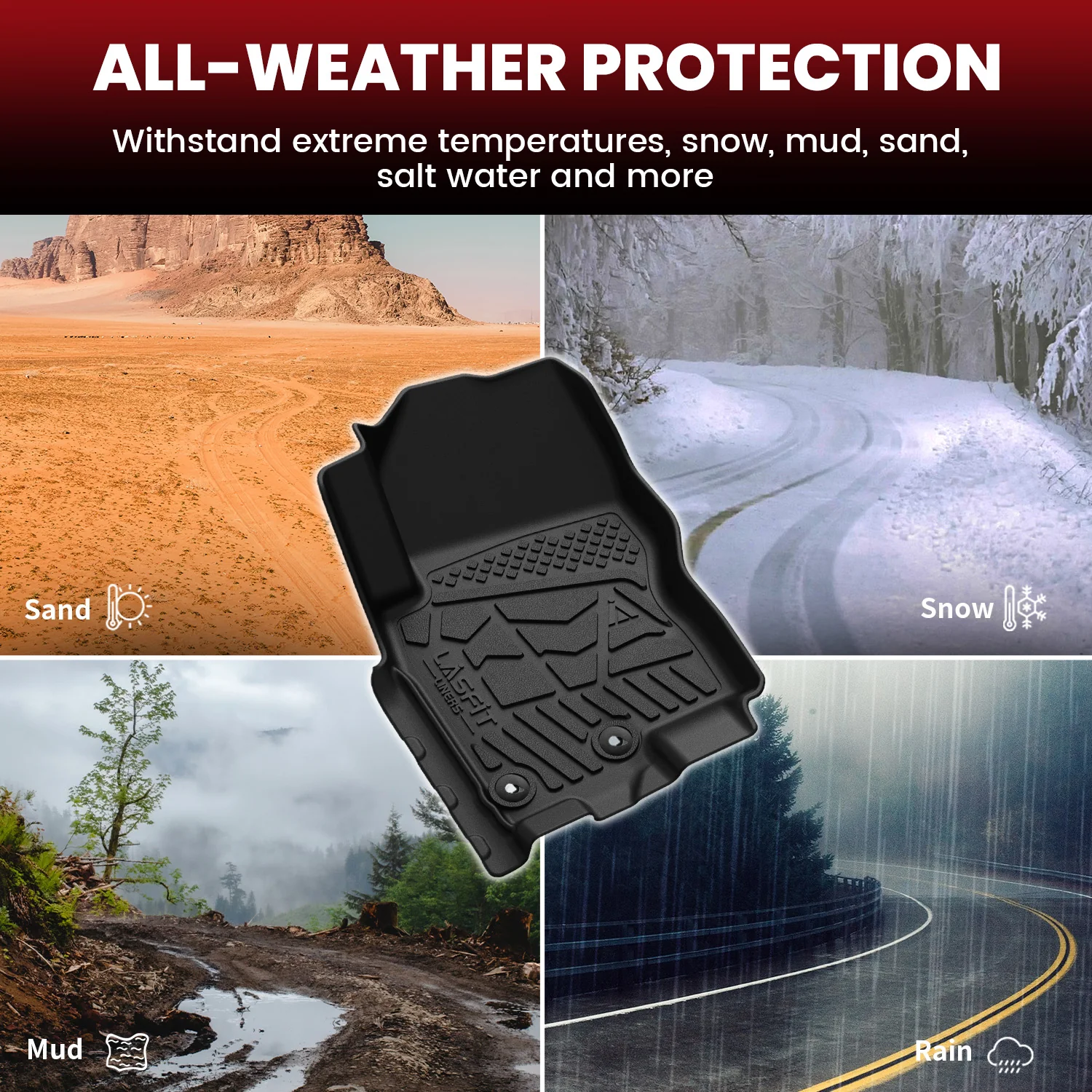 Fit for 2009-2021 Nissan Frontier Floor Mats - Image 6