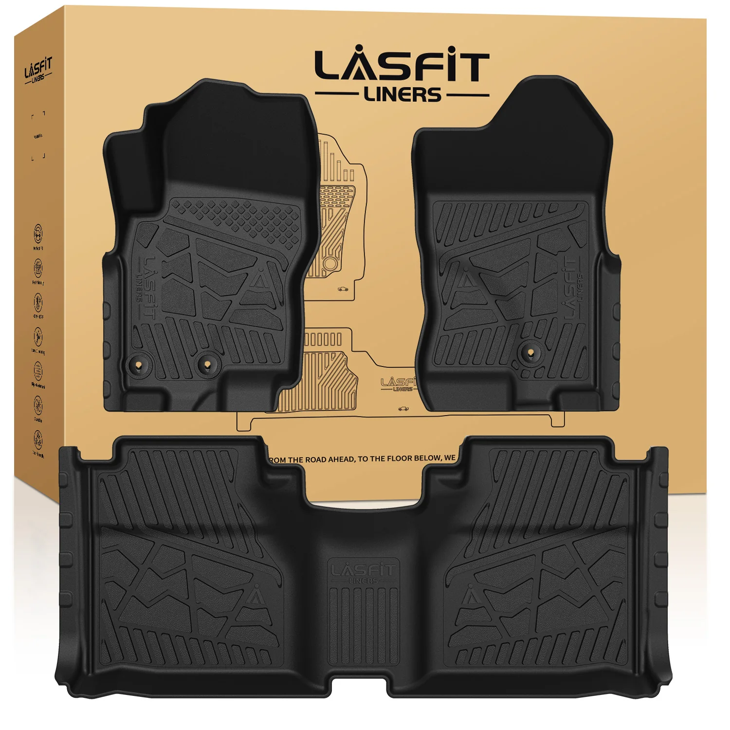 Fit for 2009-2021 Nissan Frontier Floor Mats - Image 9