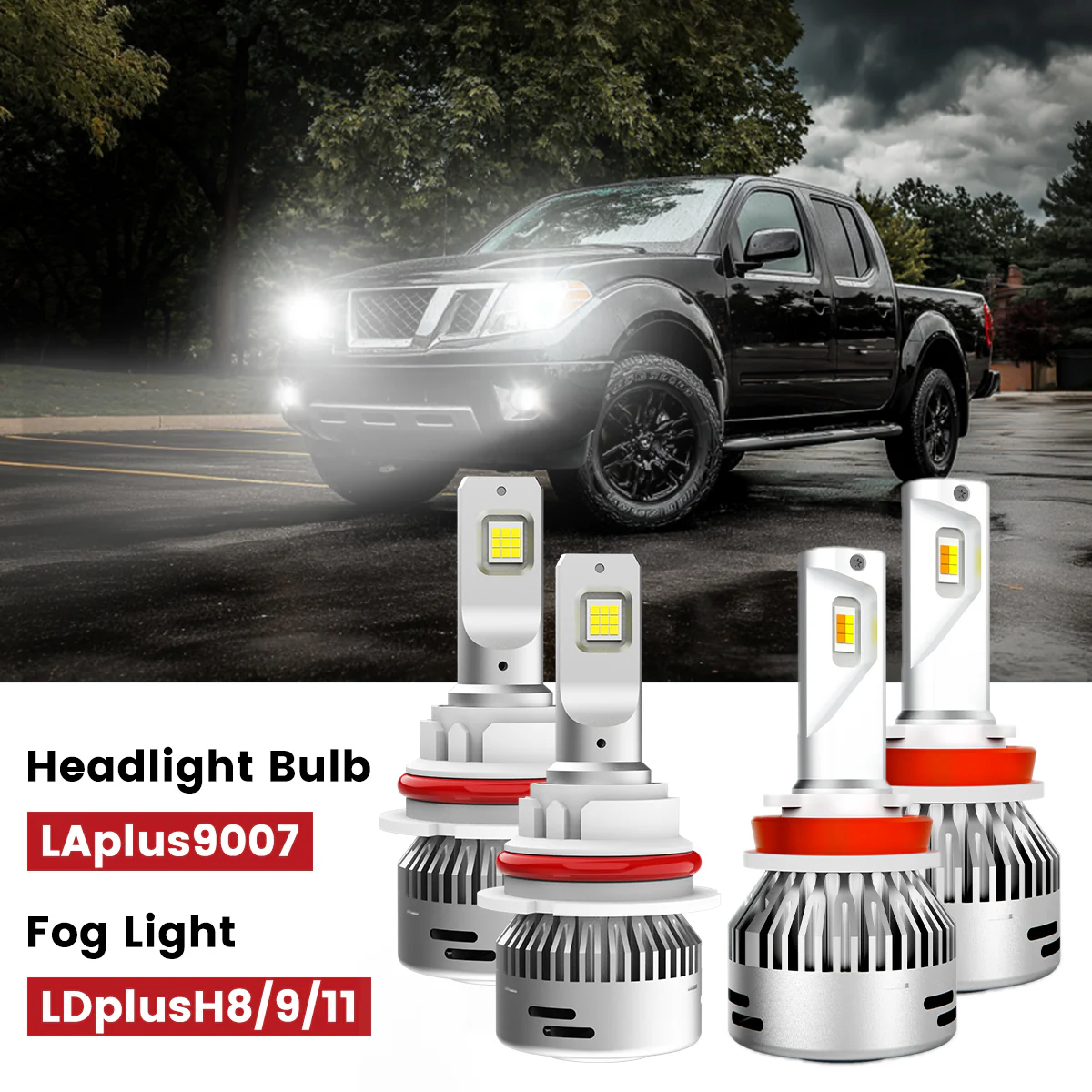 Fit for 2009-2021 Nissan Frontier LED Bulbs Upgrade | Tested and Verified - Image 16