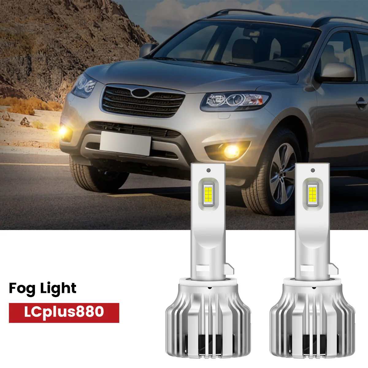 Fit for 2010-2012 Hyundai Santa Fe The Brightest LED Bulbs Upgrade - Image 17