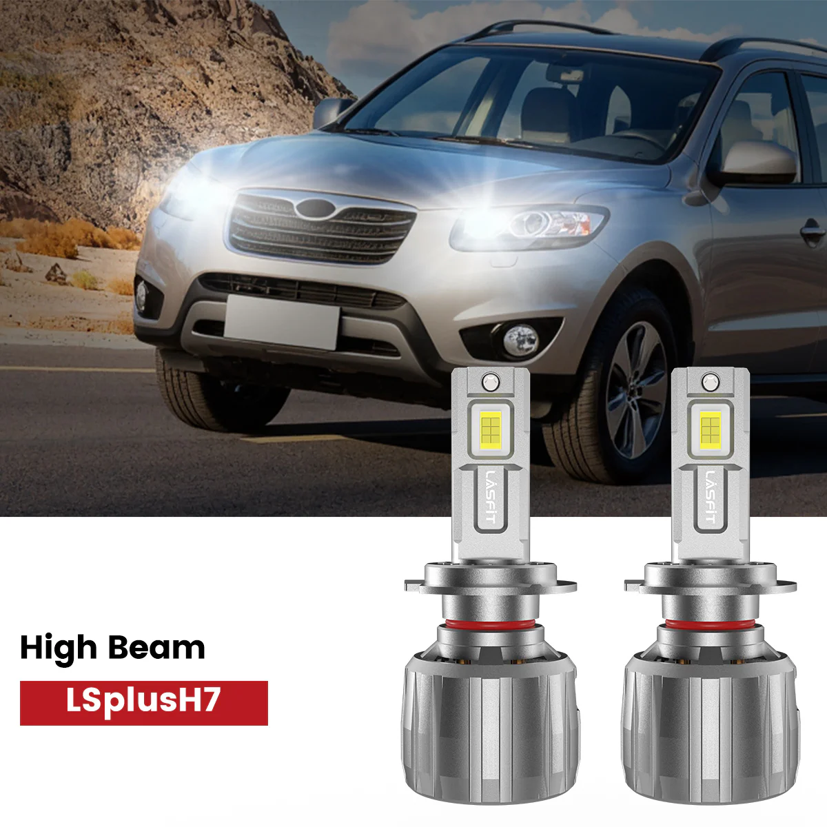 Fit for 2010-2012 Hyundai Santa Fe The Brightest LED Bulbs Upgrade - Image 3