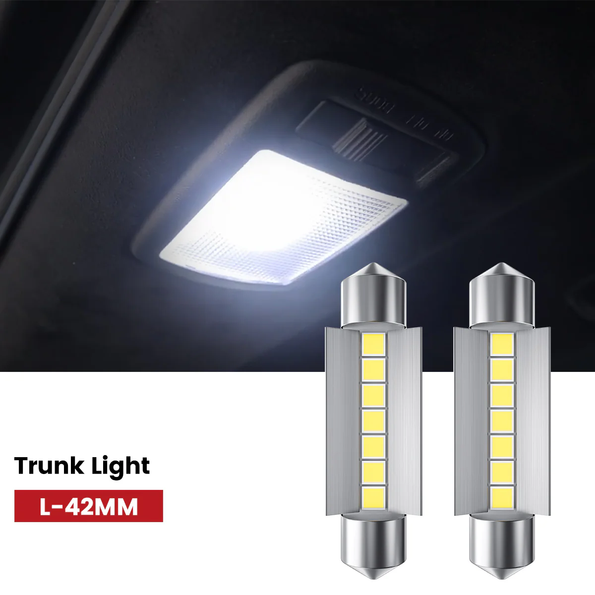 Fit for 2010-2012 Hyundai Santa Fe The Brightest LED Bulbs Upgrade - Image 65