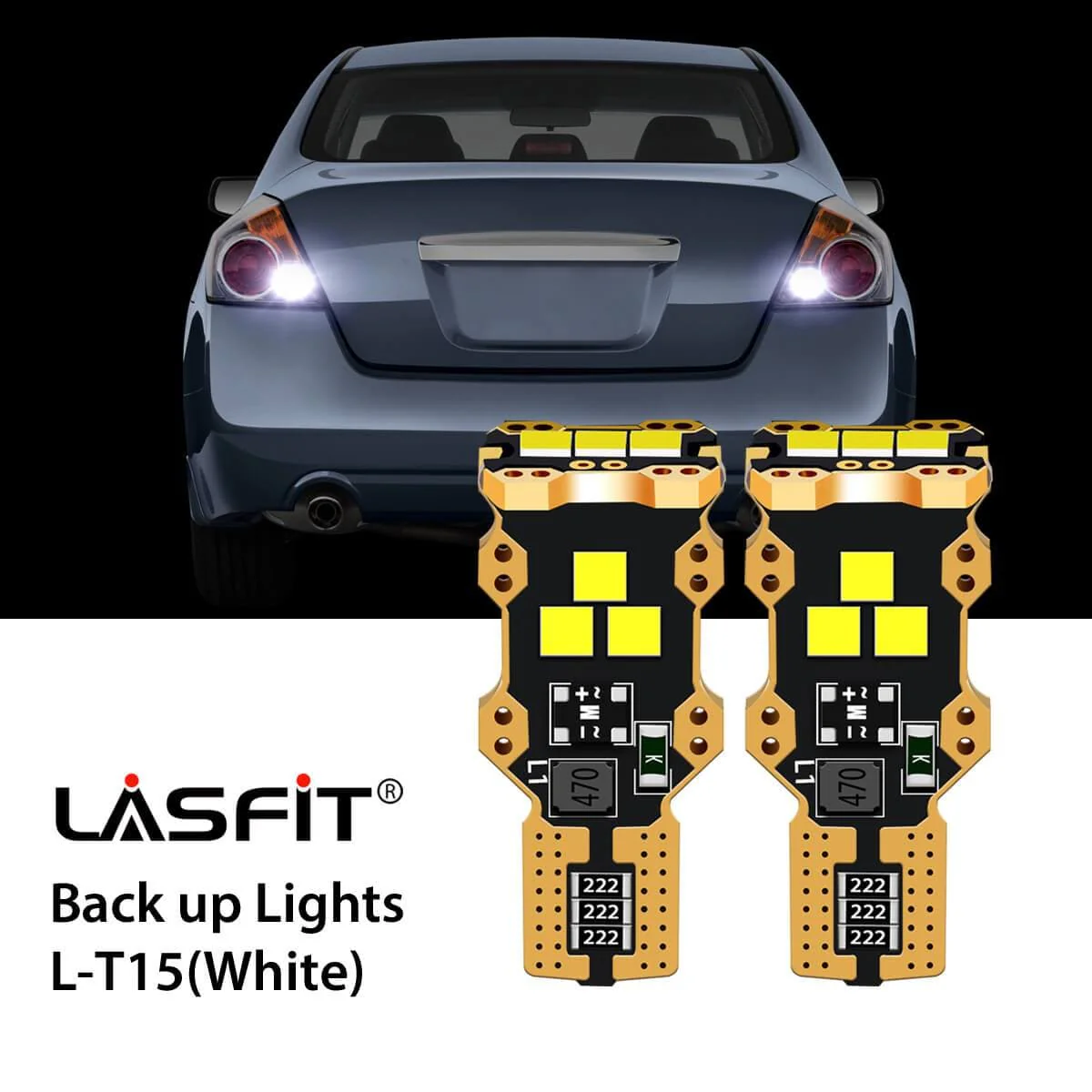 Fit for 2010-2012 Nissan Altima LED Bulbs H11 Exterior Interior Lights - Image 25
