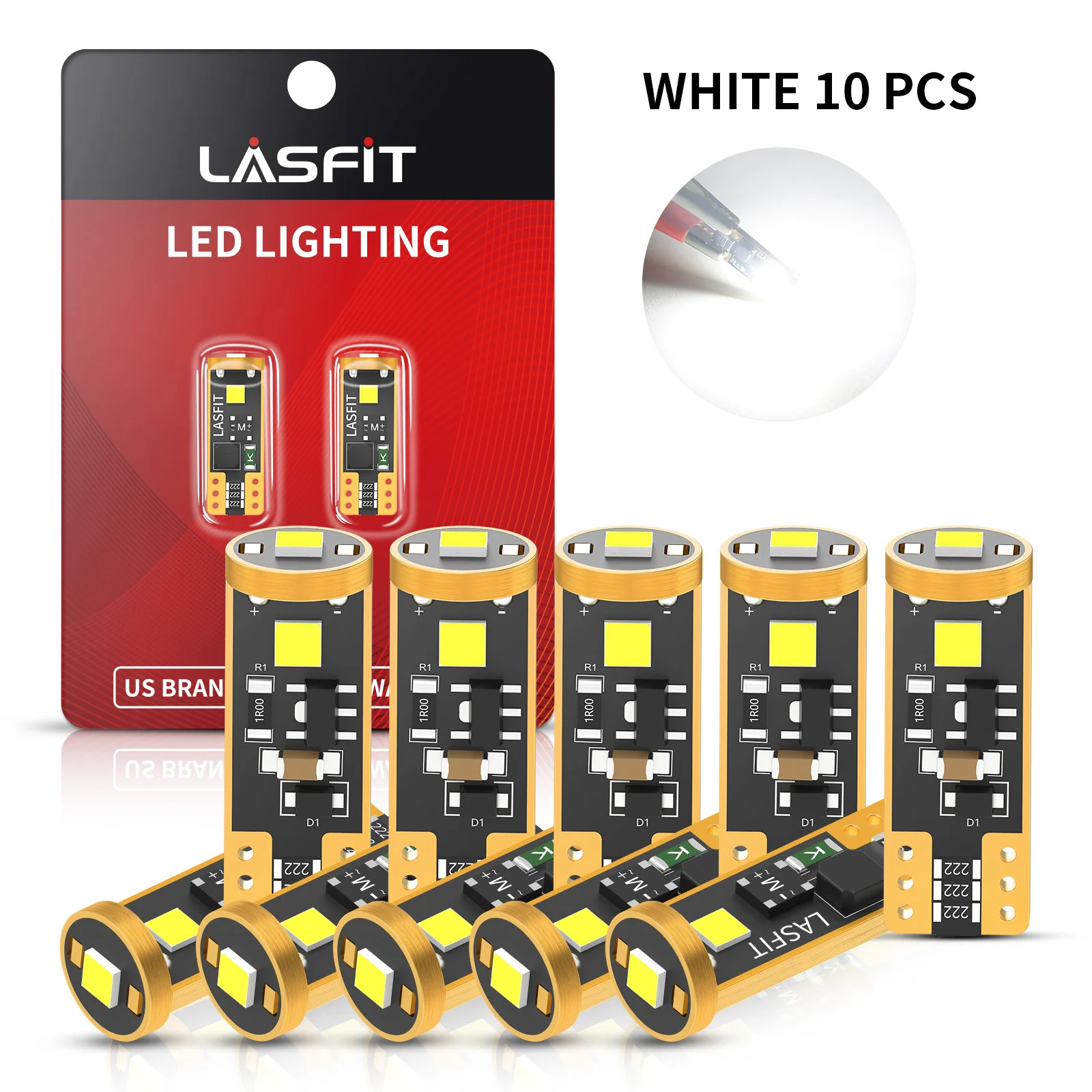 Fit for 2019 Chevrolet Cruze LED Bulbs 9005 Exterior Interior Lights - Image 27