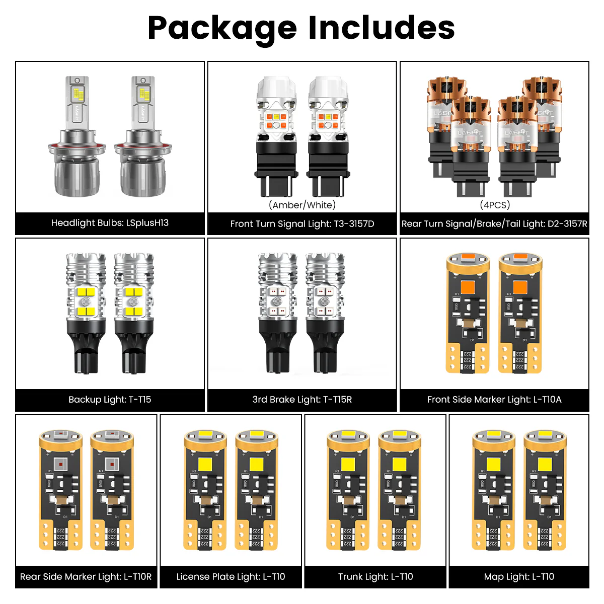 Fit for 2010-2012 Nissan Sentra The Brightest LED Bulbs Upgrade - Image 10
