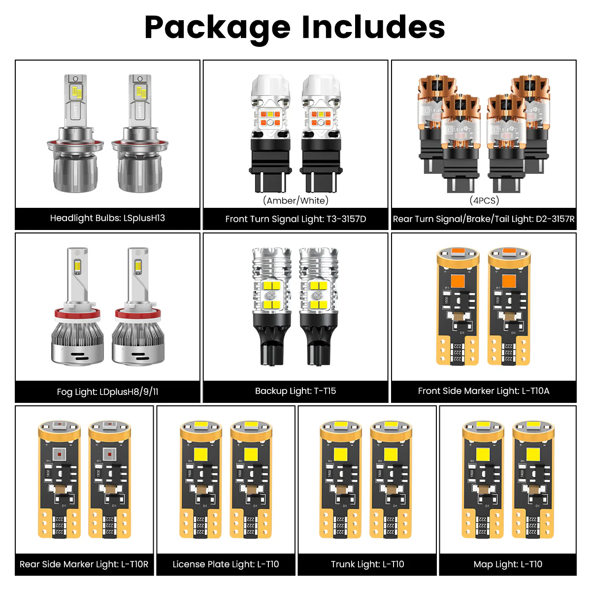 Fit for 2010-2012 Nissan Sentra The Brightest LED Bulbs Upgrade - Image 6