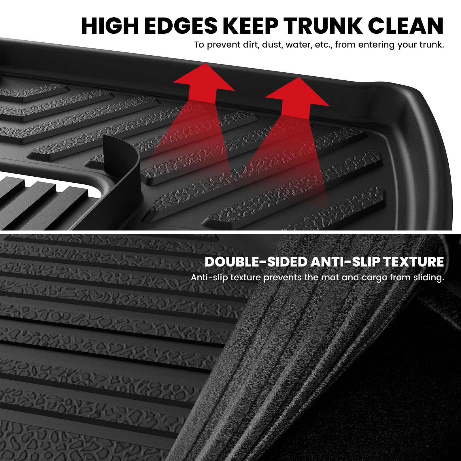 Fit for 2010-2012 Toyota 4Runner Seatback & Cargo Mats - Image 10