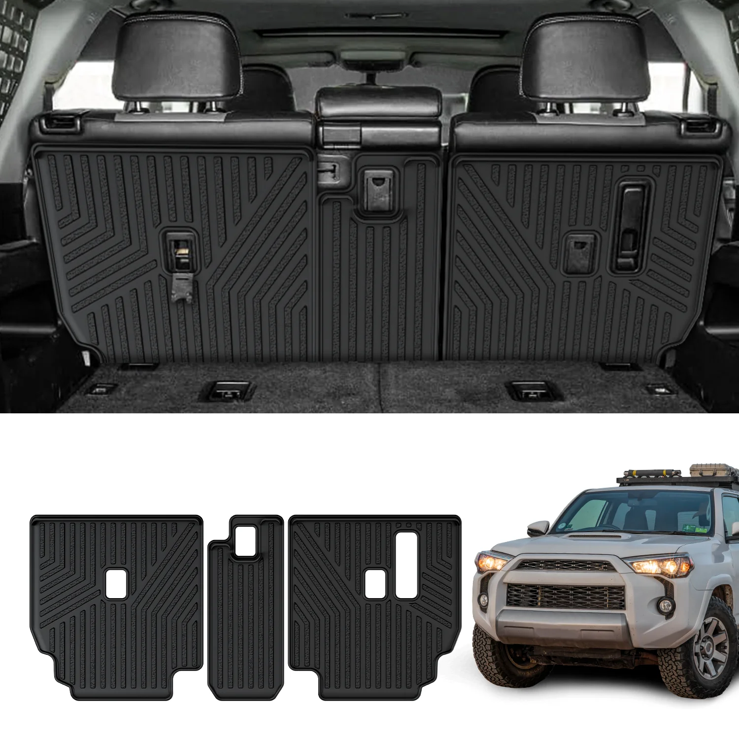 Fit for 2010-2012 Toyota 4Runner Seatback & Cargo Mats - Image 20