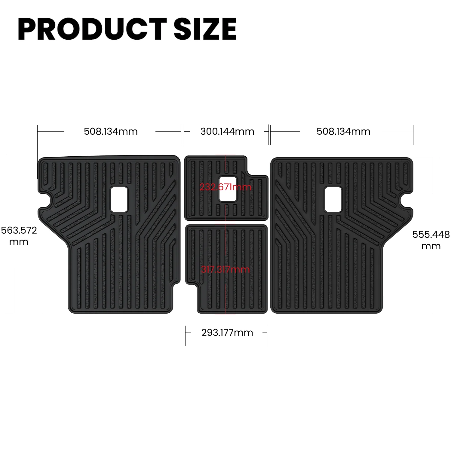 Fit for 2010-2012 Toyota 4Runner Seatback & Cargo Mats - Image 30