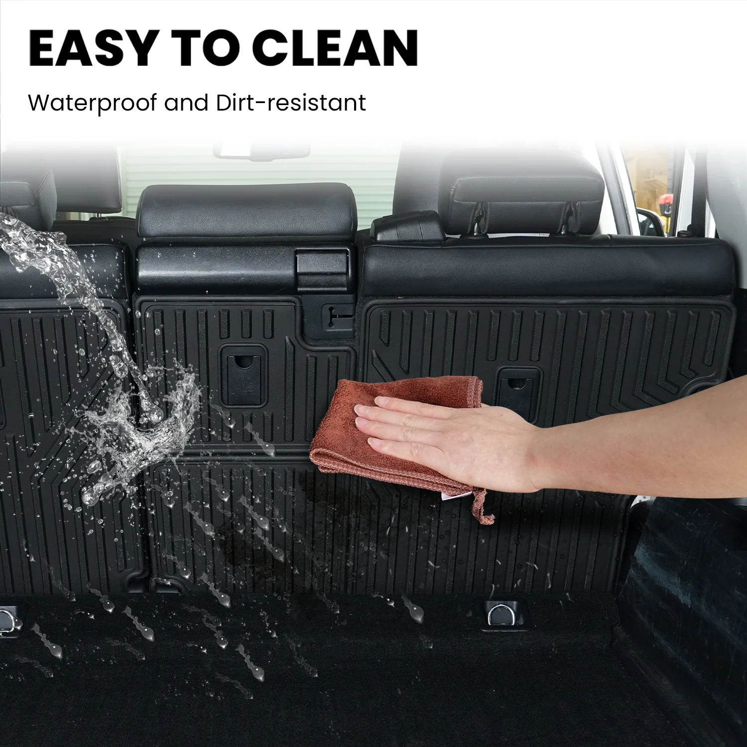 Fit for 2010-2012 Toyota 4Runner Seatback & Cargo Mats - Image 36