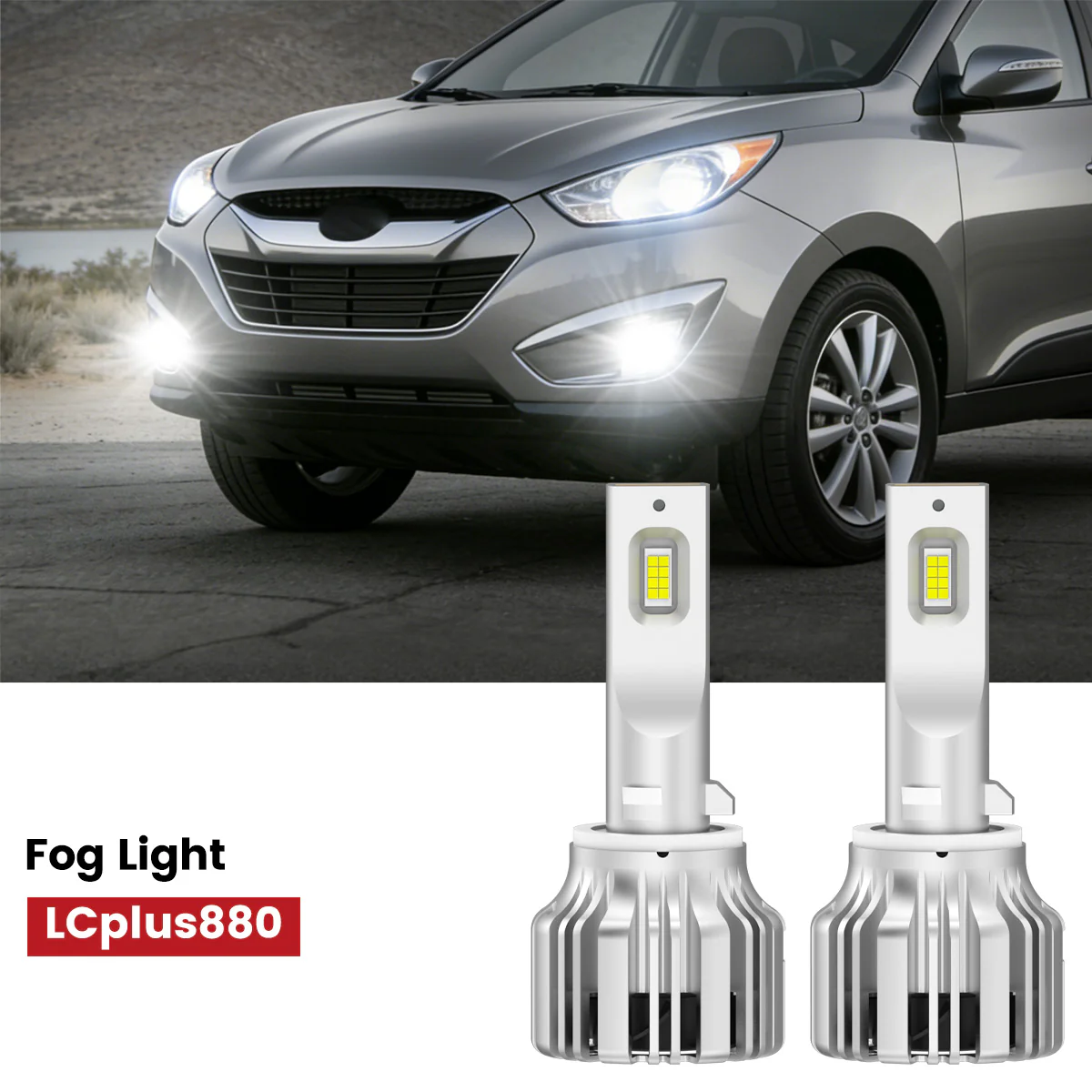 Fit for 2010-2013 Hyundai Tucson The Brightest LED Bulbs Upgrade - Image 14
