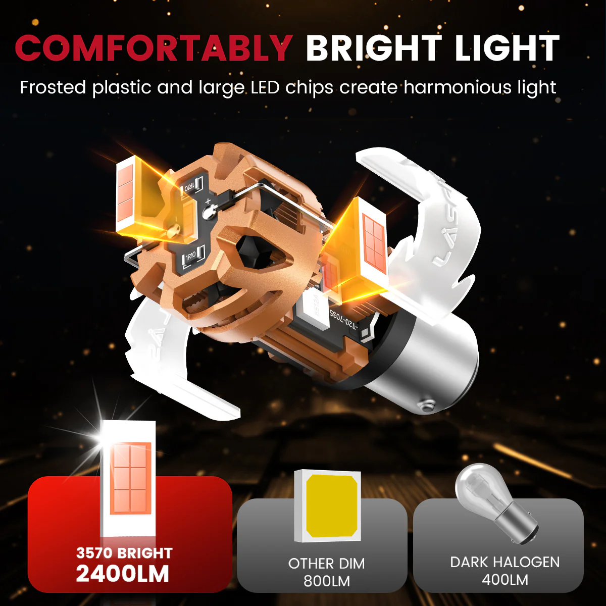 Fit for 2023-2025 Kia Soul The Brightest LED Bulbs Upgrade - Image 23