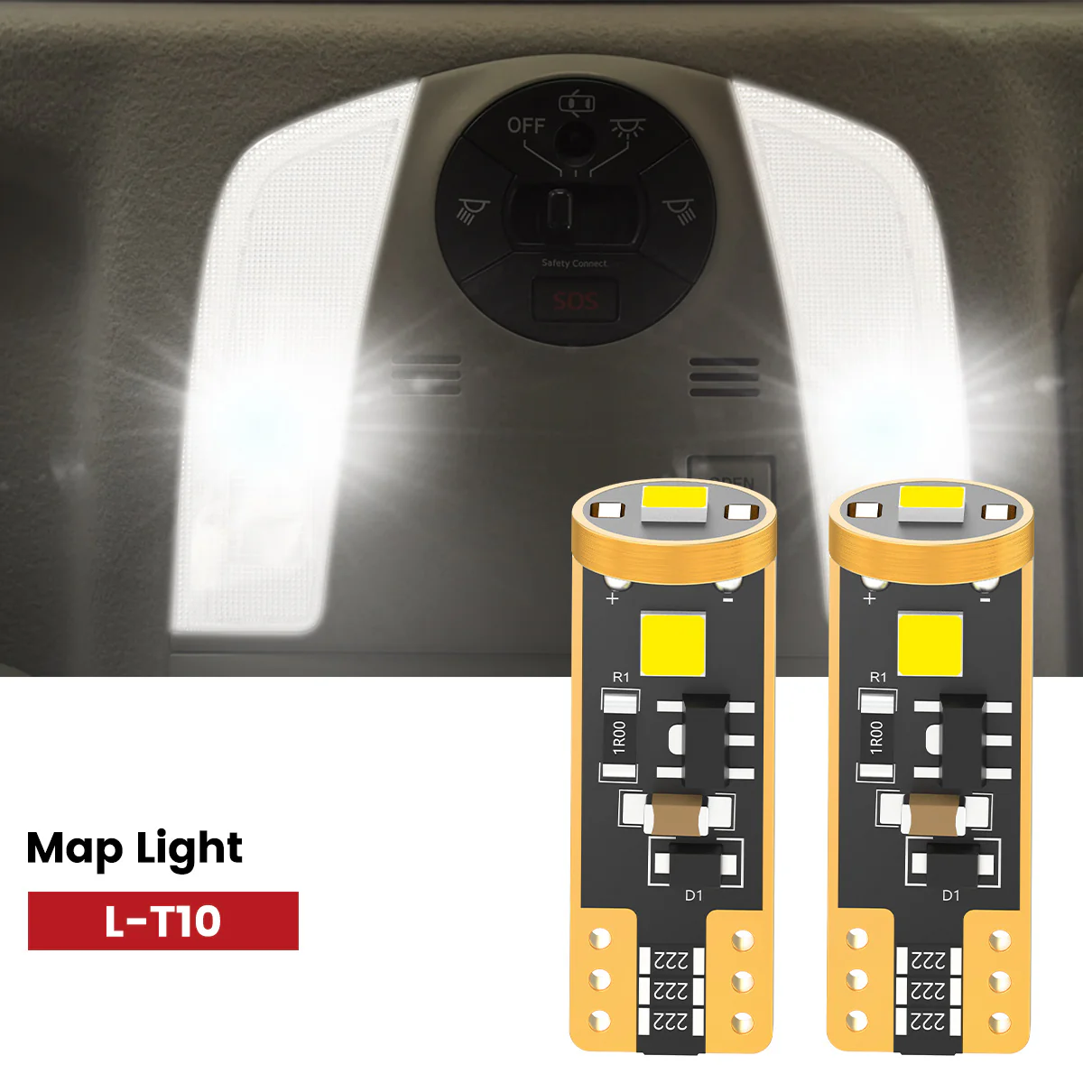 Fit for 2010-2015 Toyota Prius The Brightest LED Bulbs Upgrade | Tested and Verified - Image 49
