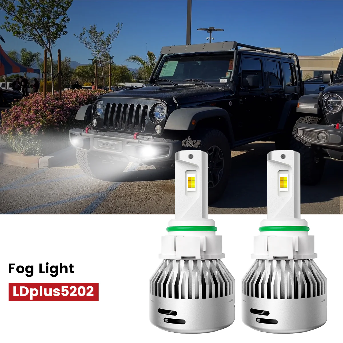 Fit for 2010-2017 Jeep Wrangler The Brightest LED Bulbs Upgrade - Image 15